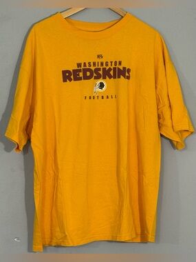 Washington Redskins NFL Football Gold Graphic T Shirt 2XL VF Imagewear